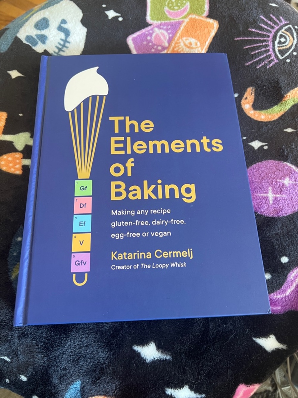 The Elements of Baking by Katarina Cermelj - Navy Blue Cover